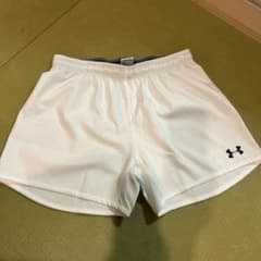 UNDER ARMOUR ホワイト トレーニングショートパンツ LGのサムネイル