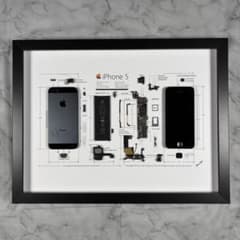 iPhone 5 Black 標本アート ボックスフレーム仕様 - メルカリ
