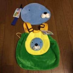 ぼのぼの 横顔ポーチとリュックのセットのサムネイル