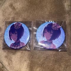 プロセカ　桐谷遥　グリッター缶バッチ×2のサムネイル