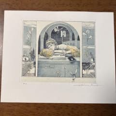 銅版画　アルフォンス井上　蔵書票 限定 サイン 銅版画 アルフォンス井上 蔵書票 限定 サイン - メルカリ