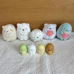 스미코구라시 봉제인형 6장과 피규어 4장