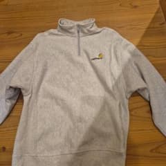 carhartt グレー ハーフジップ トレーナー Lのサムネイル