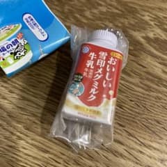 雪印メグミルク　ミニチュアチャーム　ガチャガチャのサムネイル