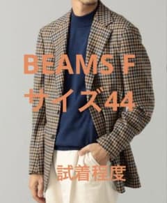 試着程度】BEAMS F DELFINOウールカシミヤ ジャケット 44 - メルカリ