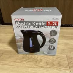 ワンプッシュオープン電気ケトル1.2ℓのサムネイル