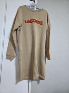 LACOSTE スウェットワンピース ベージュのサムネイル