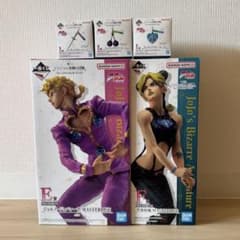 一番くじ ジョジョの奇妙な冒険 E賞 ジョルノ F賞 徐倫 I賞3個 - メルカリ