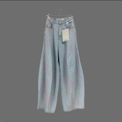 KIMHEKIM 25SS 25 ピンクスプレーバルーンデニムパンツ タグ付き m40745629587_1.jpg?1761046842