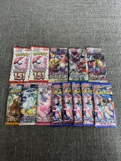 【特価】ポケモンカードゲーム 未開封パック まとめ売りのサムネイル