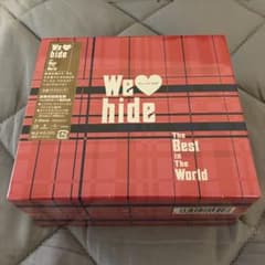 We Love hide The Best in The World 初回限定盤 - メルカリ