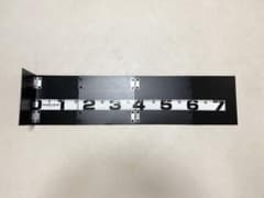 釣り用板メジャー　ハンドメイド　ステッカー付のサムネイル
