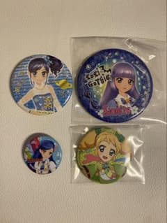 アイカツ オールスターズ缶バッジ 霧矢あおい などまとめ売り - メルカリ