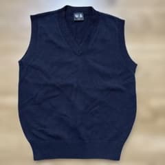 W&B ニットベスト ネイビー 140cmのサムネイル