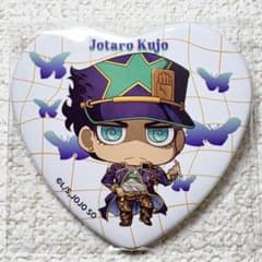 ジョジョの奇妙な冒険 トレーディングハート型ちみキャラ缶バッジ 空条