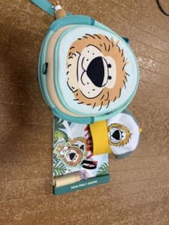 ライオン　リュック　帽子　塗り絵付き マリーナベイサンズのサムネイル