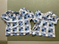 Ayuしまむら チェック柄フリルシャツ 2着セットのサムネイル
