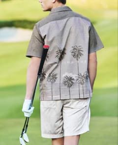 TRAVISMATHEW トラビスマシュー ヤシの木シャツ　キャロウェイ 石川遼 TRAVISMATHEW トラビスマシュー ヤシの木シャツ キャロウェイ 石川遼