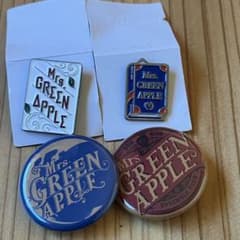 Mrs. GREEN APPLE ミセス 缶バッジ ピンバッチ まとめ売り - メルカリ