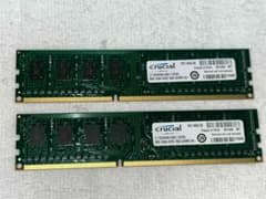 Crucial】DDR3 8GB×2枚 計16GB メモリ 動作未確認 - メルカリ