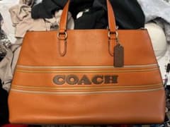 極美品✨コーチ ローガン キャリーオール 2way バッグ レザー A4 | Mercari