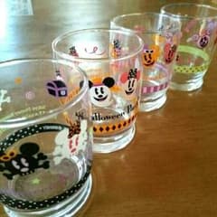 ハロウィングラス ４個セットのサムネイル