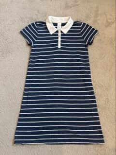 NORDSTROM ストライプ 半袖ワンピース 130cmのサムネイル