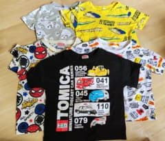 子供用Tシャツ5枚セットのサムネイル