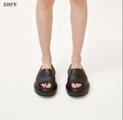 SMFK COMPASS WAVE バンパー サンダル ブラック36 23cm