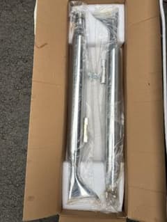 ハレーデビッドソン ツーリング用　フィッシュテールマフラー 左右セット クローム ハレーデビッドソン ツーリング用 フィッシュテールマフラー 左右