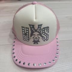 ち*ん様 HYSTERIC GLAMOUR スタッズ付きキャップ HYSTERIC GLAMOUR スタッズ メッシュキャップ - メルカリ