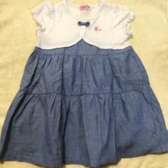 ホットビスケッツ ミキハウス ワンピース 100のサムネイル