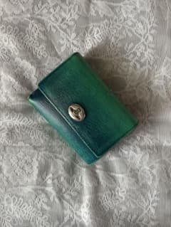 【Vivienne Westwood】三つ折りがま口財布 グリーンのサムネイル