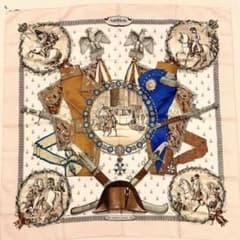 b*e様 【美品】エルメスカレ90NAPOLEONスカーフナポレオン希少ジャガー b*e様 【美品】エルメスカレ90NAPOLEONスカーフナポレオン希少ジャガー