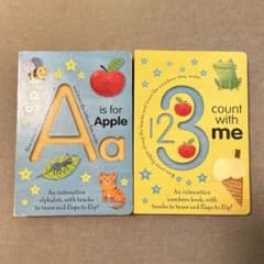 A is for Apple & 123 Count with Me 2冊セットのサムネイル
