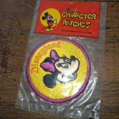 ミニー　レトロ　ワッペン　ビンテージ