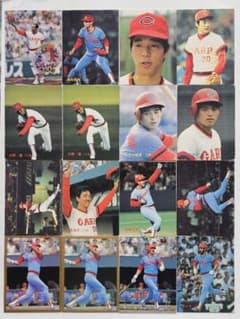 カルビー 野球カード 1987年 広島 カープ 16枚セット 衣笠 津田　北別府のサムネイル