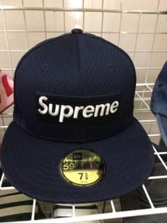 supreme ニューエラ ネイビーのサムネイル