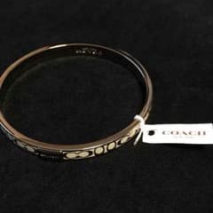 コーチ ティン シグネチャー バングル ホワイトのサムネイル
