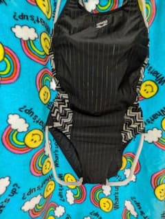 arena Competitive Swimsuit, Striped, Cross-Back Swimsuit, for Pool, Gym, and Practice