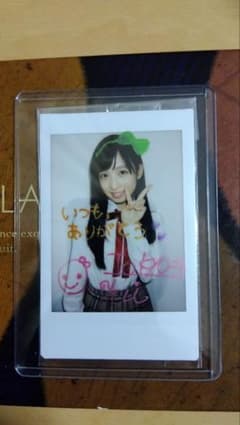ユ*ン様 AKB48 小栗有以 　直筆サイン入りチェキのサムネイル