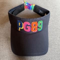 PEARLY GATES サンバイザー ブラック PG89のサムネイル