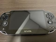 動作&状態良好 PS Vita PCH-1000 クリスタル・ブラック 送料無料のサムネイル