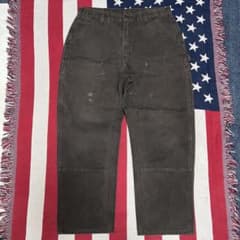 90s carhartt カーハート ダブルニーペインターパンツ ボロ ペンキ飛