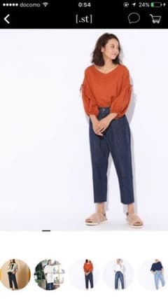 【40%オフ】ニコアンド キャロットデニムのサムネイル