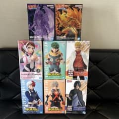 ヒロアカ&ナルトフィギュア セット8体セット - メルカリ