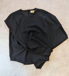 ENFÖLD エンフォルド アシンメトリー ドレープブラウス プルオーバー 