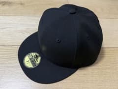 極美品 59FIFTY New Era ベーシック ブラック 黒 キャップ - メルカリ