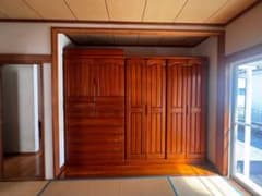 【直接引取り限定】婚礼ダンス　鹿児島県霧島市国分　和ダンス洋ダンスセットのサムネイル