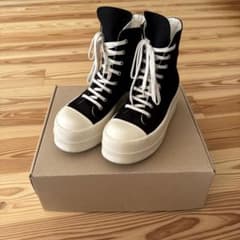 リックオウエンス　ダブルバンパー RICK OWENS DRKSHDW - 【24AW】ダブルバンパー ローカット